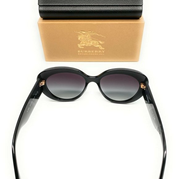 Burberry Women\'s Black Grey Gradient Sunglasses
